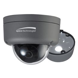 Speco 2MP Ultra Intensifier&reg; HD-TVI Dome Camera 3.6mm Lens - Dark Grey Housing w/Included Junction Box