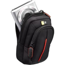 Case Logic Compact Carrying Case Digital Camera, Memory Card, Accessories - Black