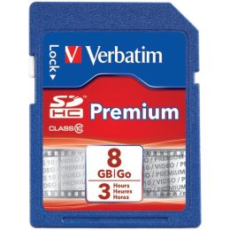 Verbatim Class 10 SDHC Card (GB: 8)